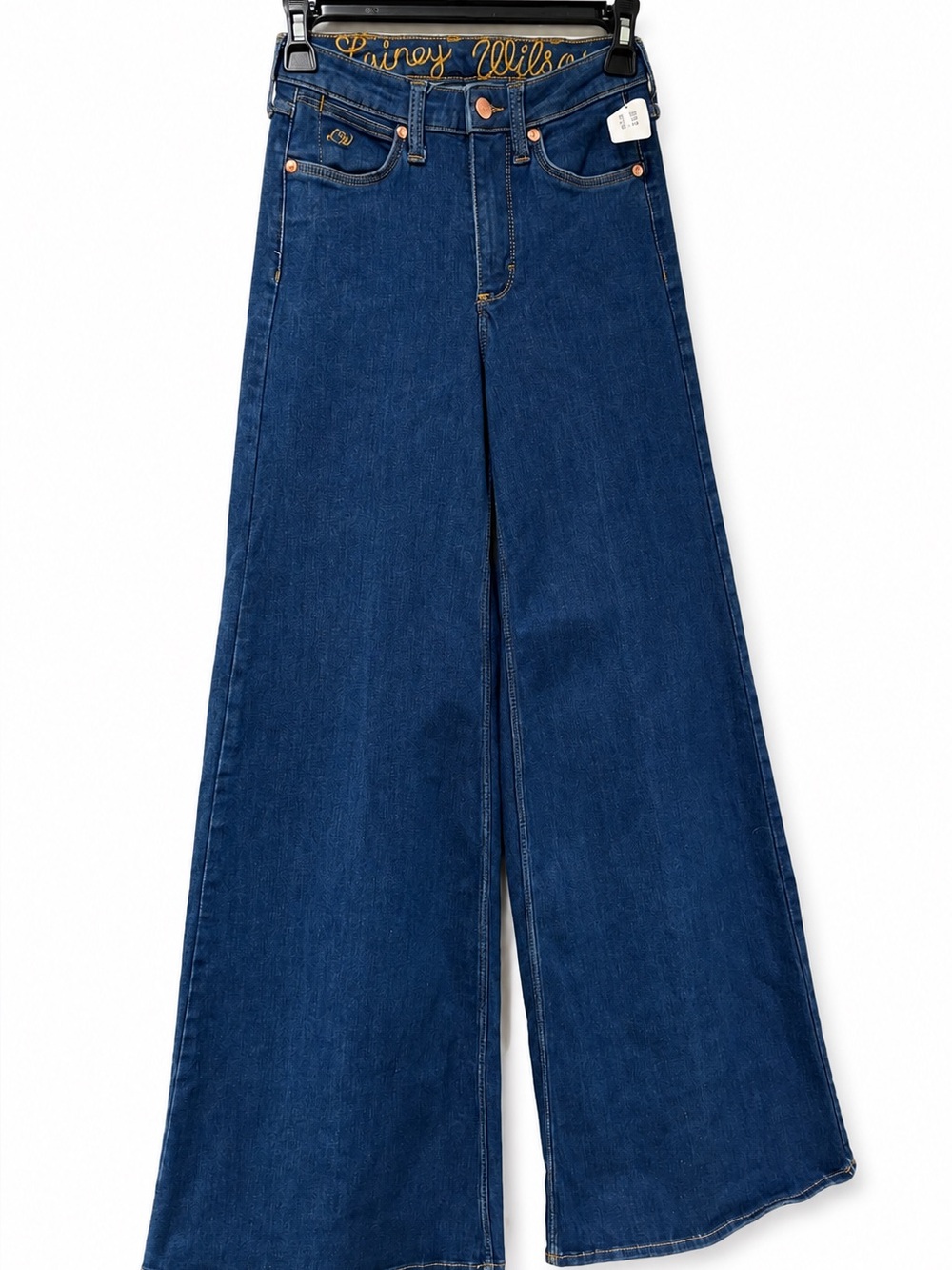 NWT Wrangler x Lainey Wilson Cheeky Wide Leg Jeans 25x34 High Rise